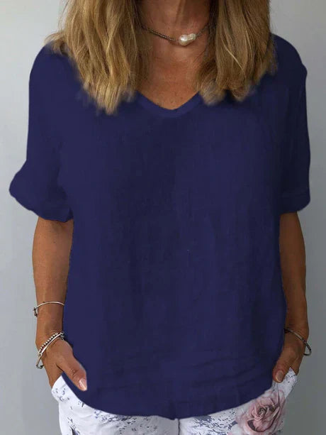 Women's V-Neck T-Shirt | Casual Comfort Fit