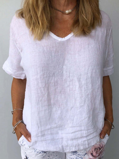 Women's V-Neck T-Shirt | Casual Comfort Fit