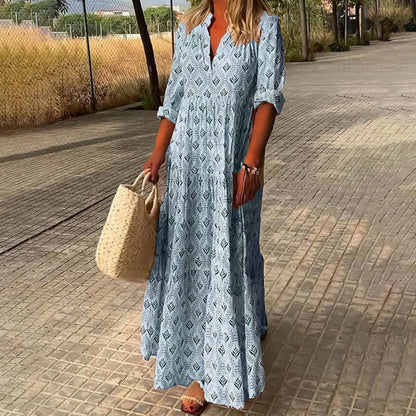 Women’s Dress | Maxi Boho Print 0
