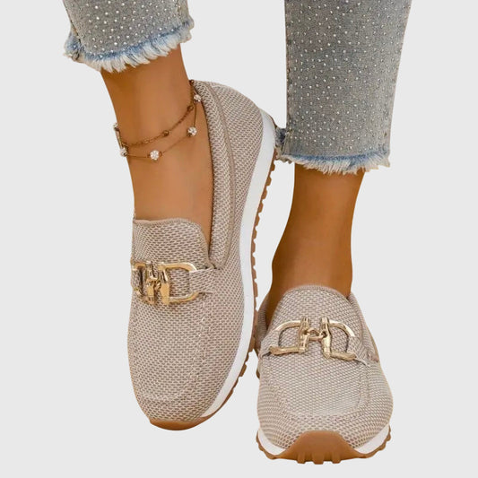 Women's Summer Loafers | Buckle Detail Comfort