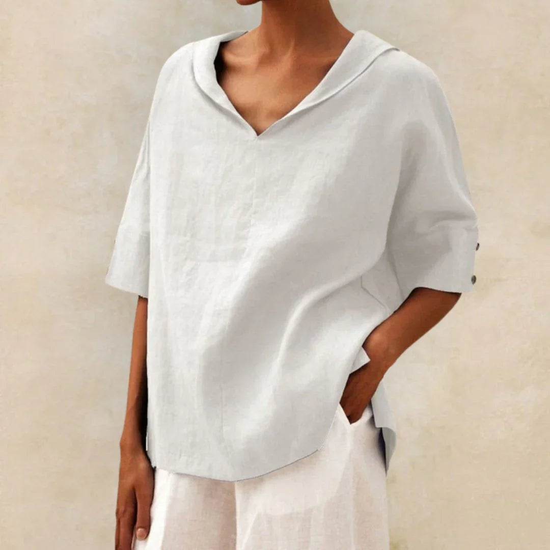 Women’s Summer Essential Linen Shirt 0