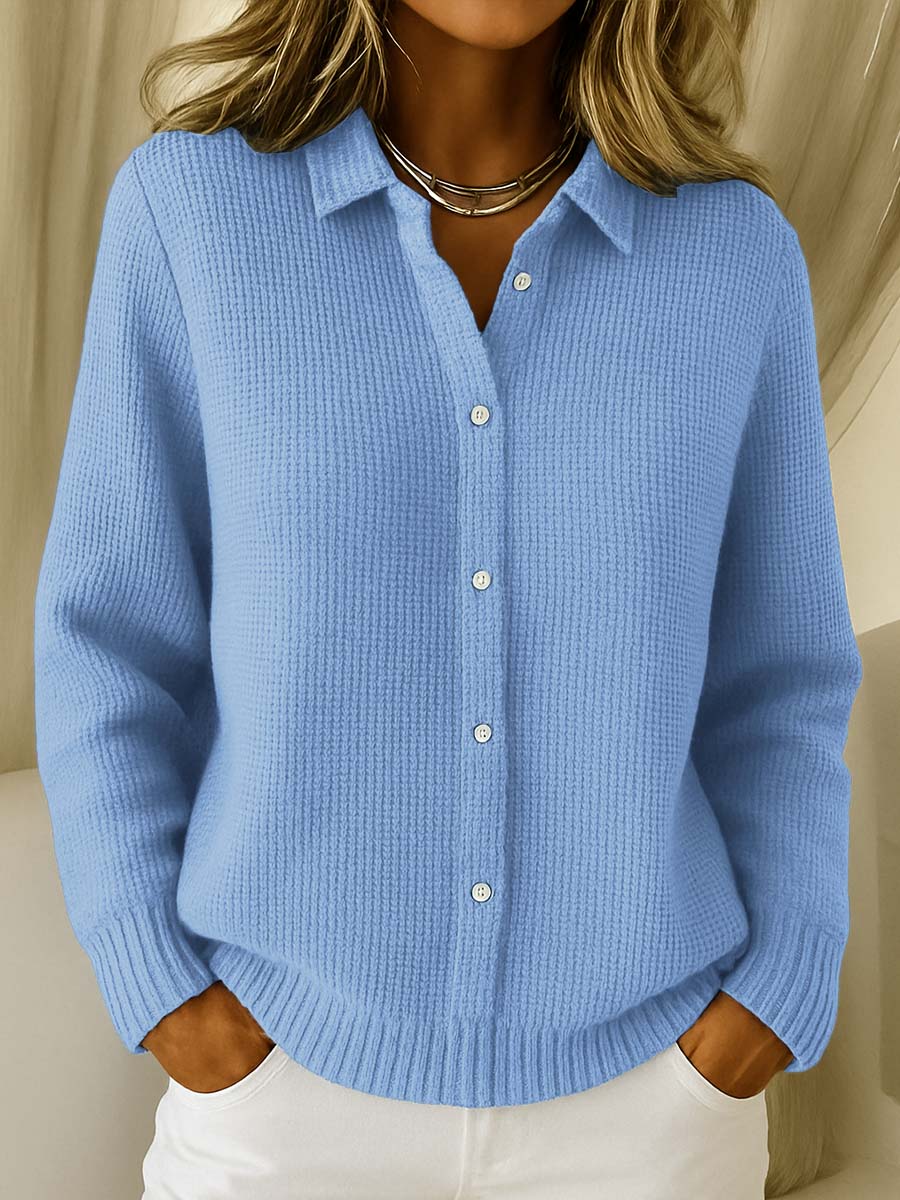 Women's Sweater | Full Button-Front Closure 0