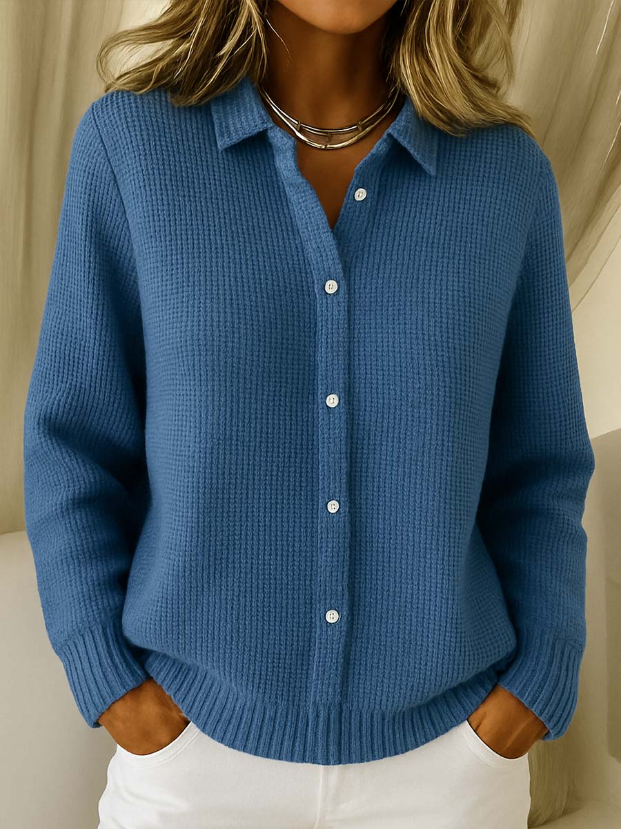 Women's Sweater | Full Button-Front Closure 1