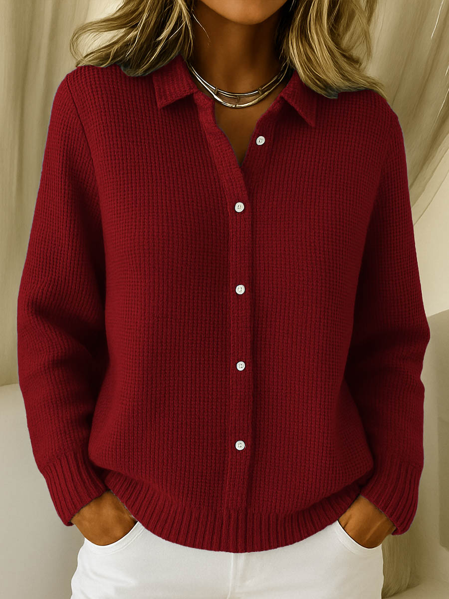 Women's Sweater | Full Button-Front Closure 3