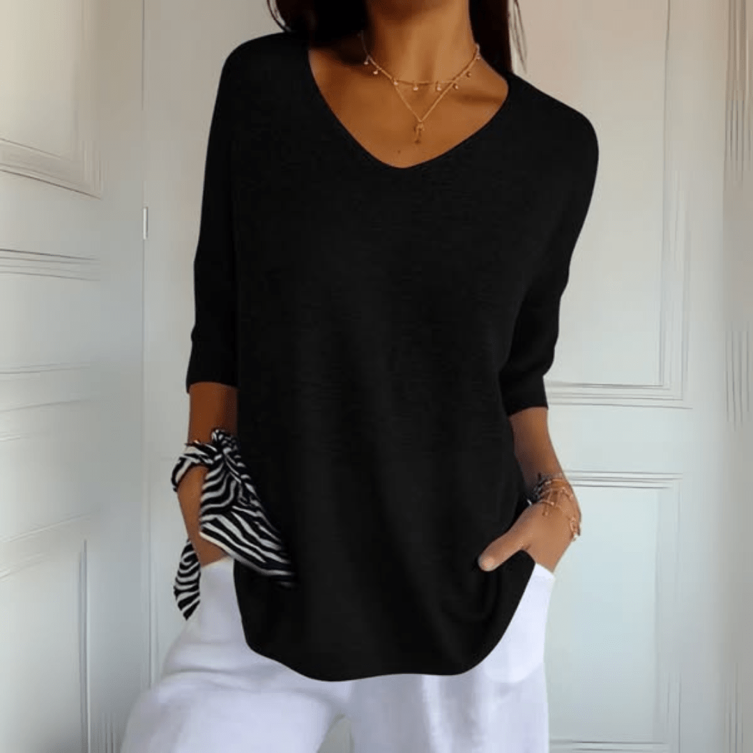 Women's Sweater | V-Neck Loose Silhouette 5