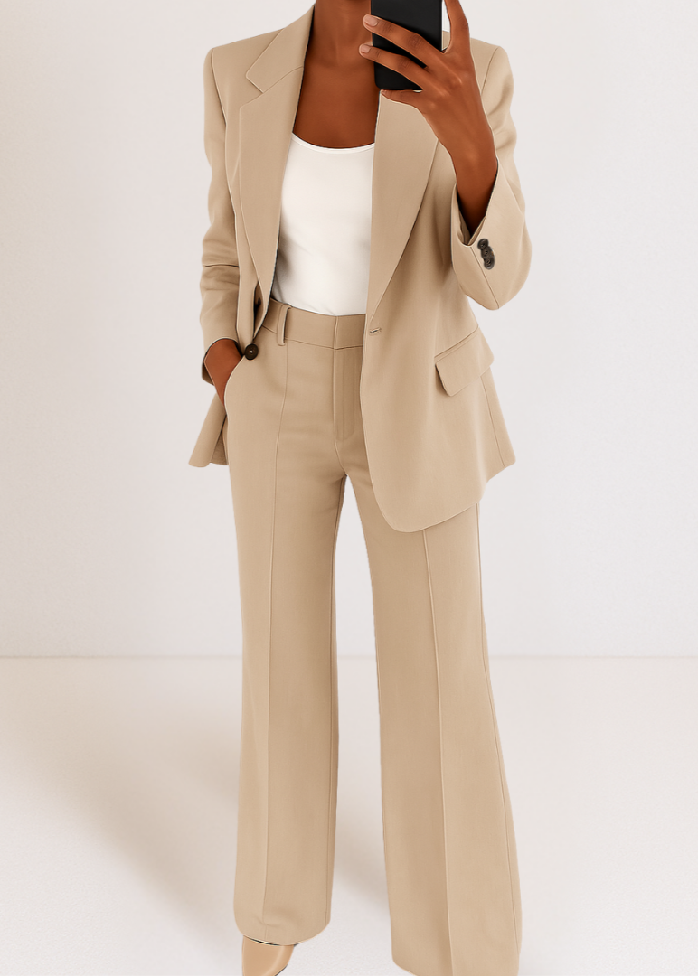 Women’s Tailored Blazer Trouser Co Ord Lounge Set 2