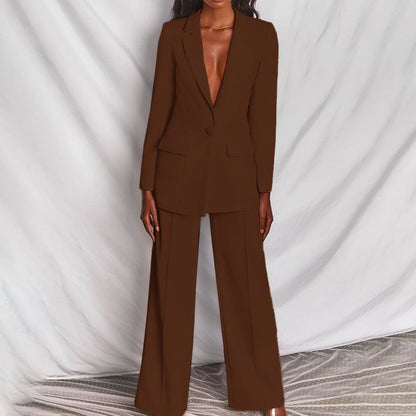 Women's Two-Piece Set   | Blazer and Trousers 8
