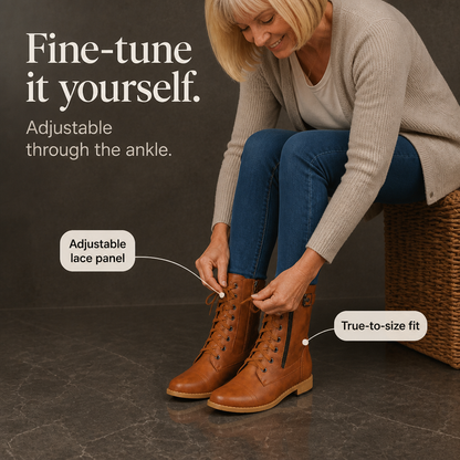 Women's Ankle Boots | Side-Zip & Round-Toe