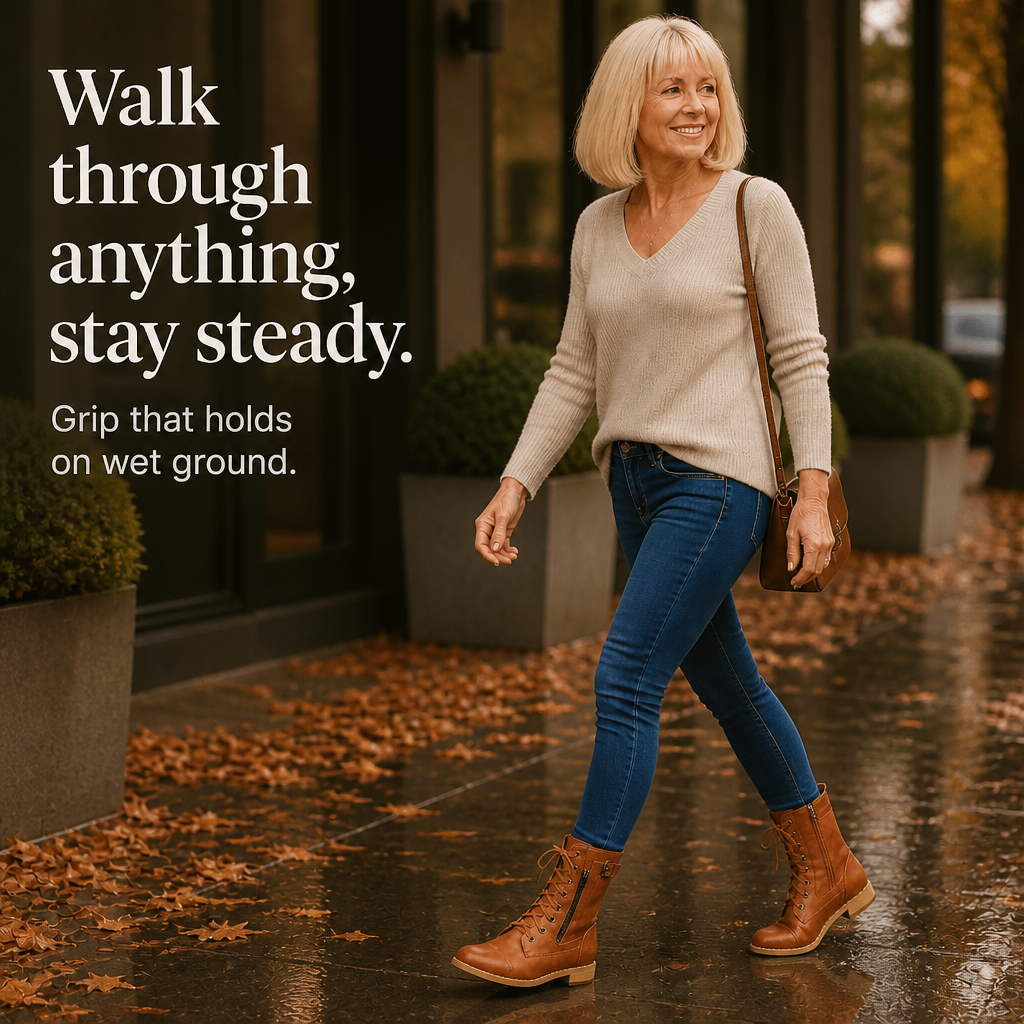 Women's Ankle Boots | Side-Zip & Round-Toe