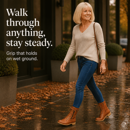 Women's Ankle Boots | Side-Zip & Round-Toe