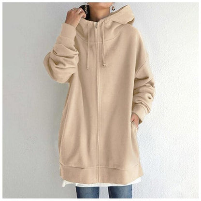 Women's Autumn/Winter Zip-Up Hoodie