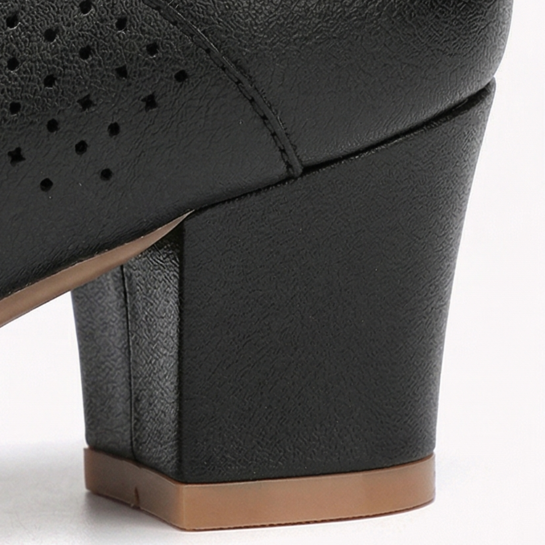 Women's Block Heel Shoes | Breathable & All-Day Comfort