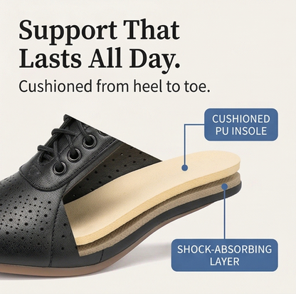 Women's Block Heel Shoes | Breathable & All-Day Comfort