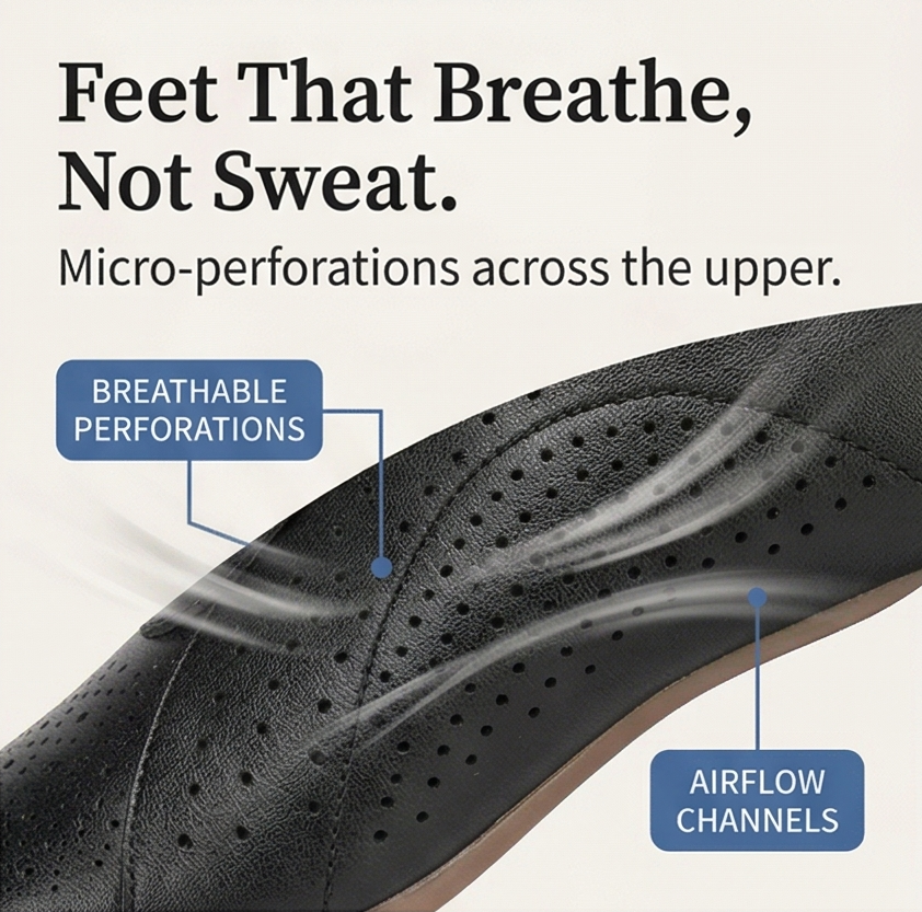 Women's Block Heel Shoes | Breathable & All-Day Comfort