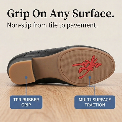Women's Block Heel Shoes | Breathable & All-Day Comfort