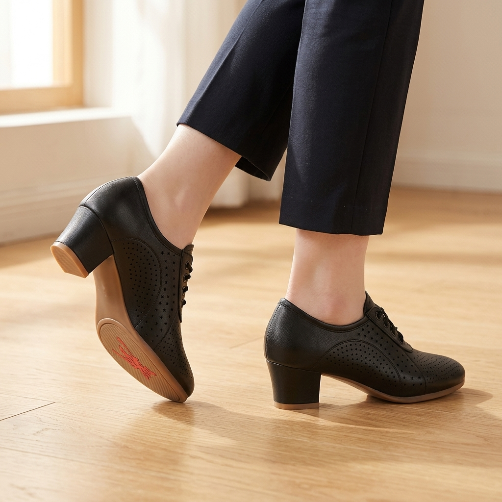 Women's Block Heel Shoes | Breathable & All-Day Comfort