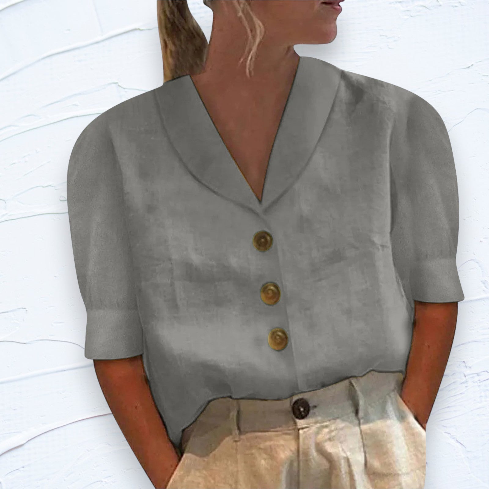 Women's Blouse | Elegant Linen & Smart Casual Summer Style