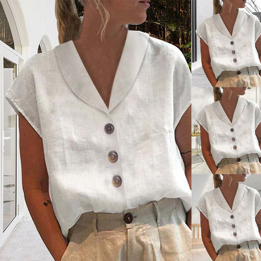 Women's Blouse | Elegant Linen & Smart Casual Summer Style