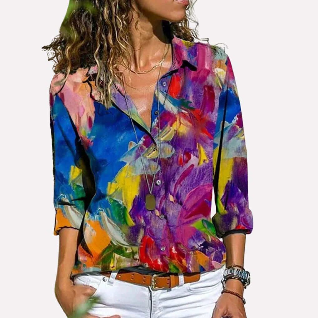 Women's Blouse | Floral Print & Versatile Everyday Style