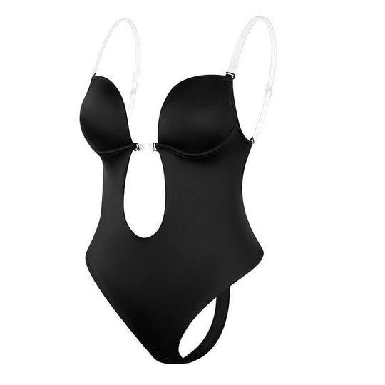 Women's Body Shaper | Deep V Backless & Seamless Silhouette Control