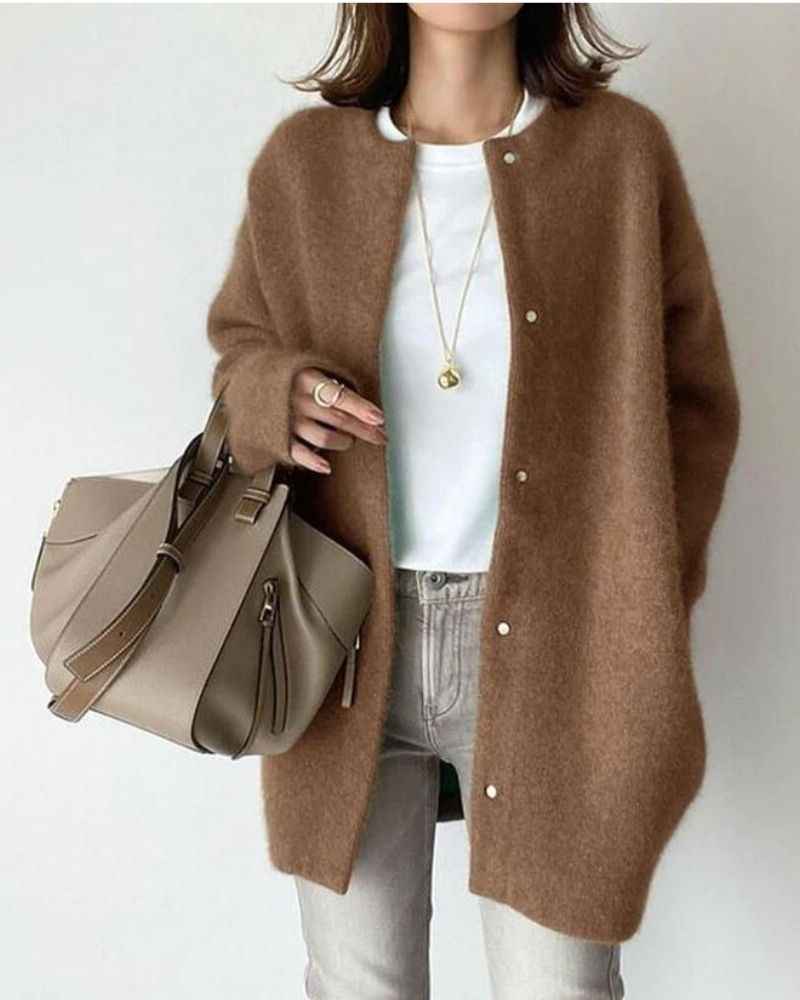Women's Cardigan | Oversized Longline Fit