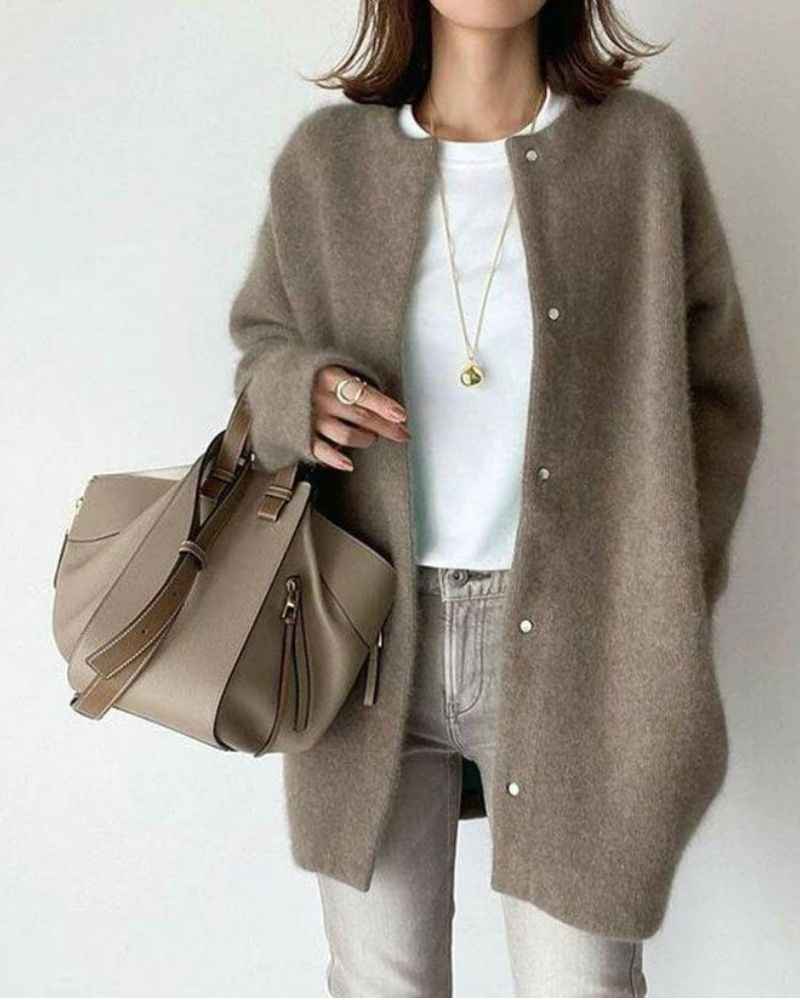 Women's Cardigan | Oversized Longline Fit
