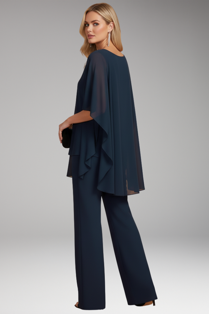 Women's Co Ord Set | Elegant Two-Piece with Wide-Leg Trousers