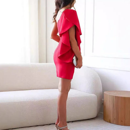Women's Cocktail Dress | One Shoulder Design