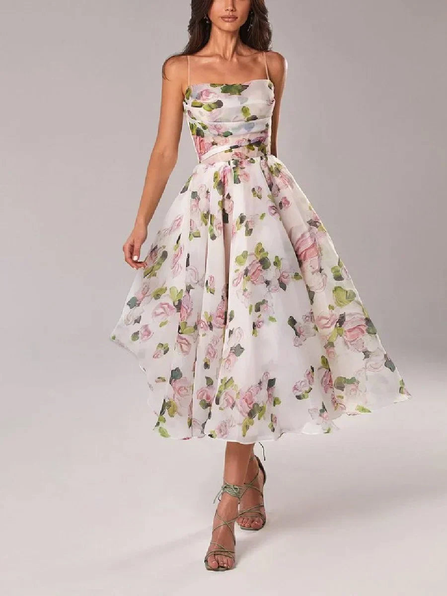 Women's Cocktail Dress | Structured Strapless Design