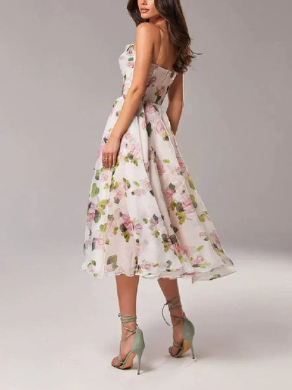 Women's Cocktail Dress | Structured Strapless Design