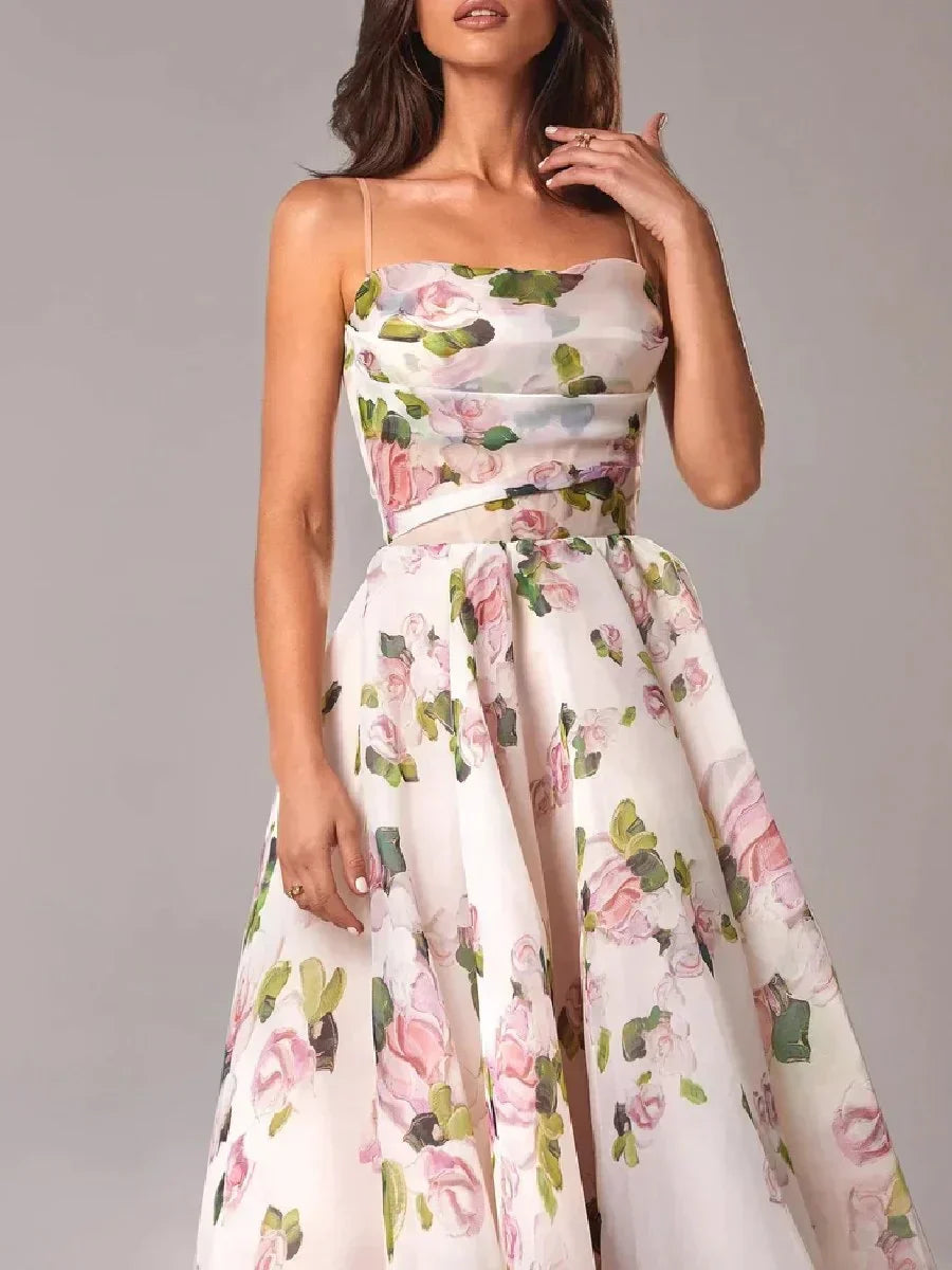 Women's Cocktail Dress | Structured Strapless Design