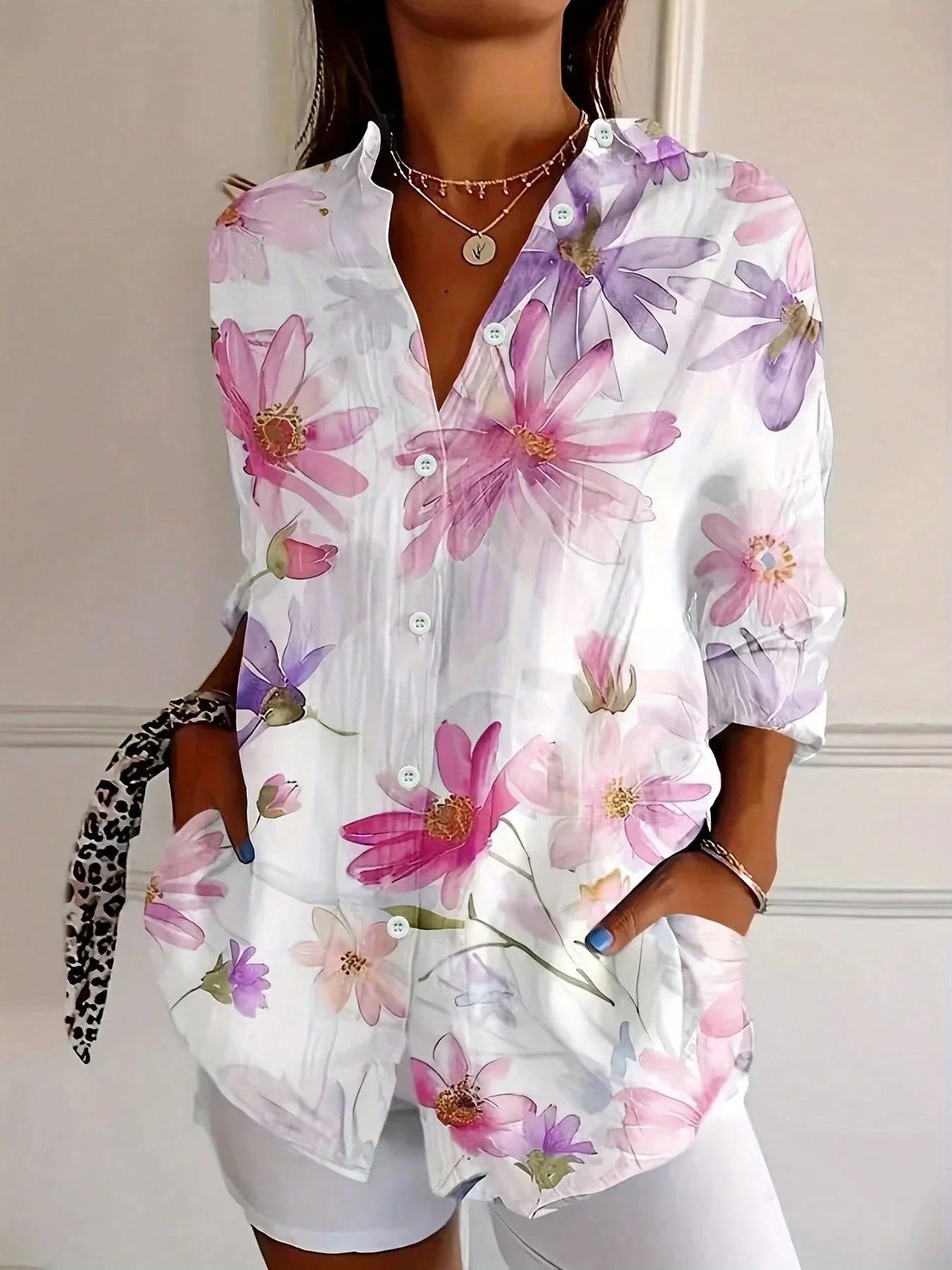 Women's Colorful Blouse | Bold Print & Effortless Everyday Style