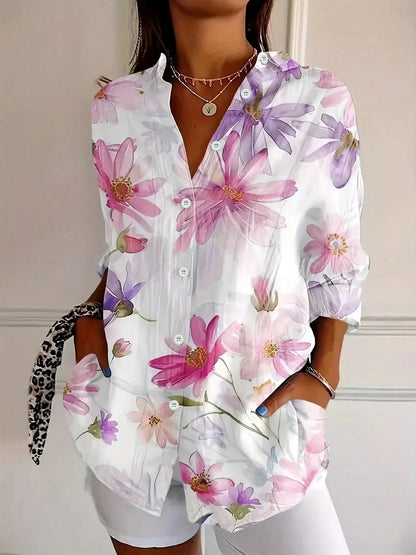 Women's Colorful Blouse | Bold Print & Effortless Everyday Style