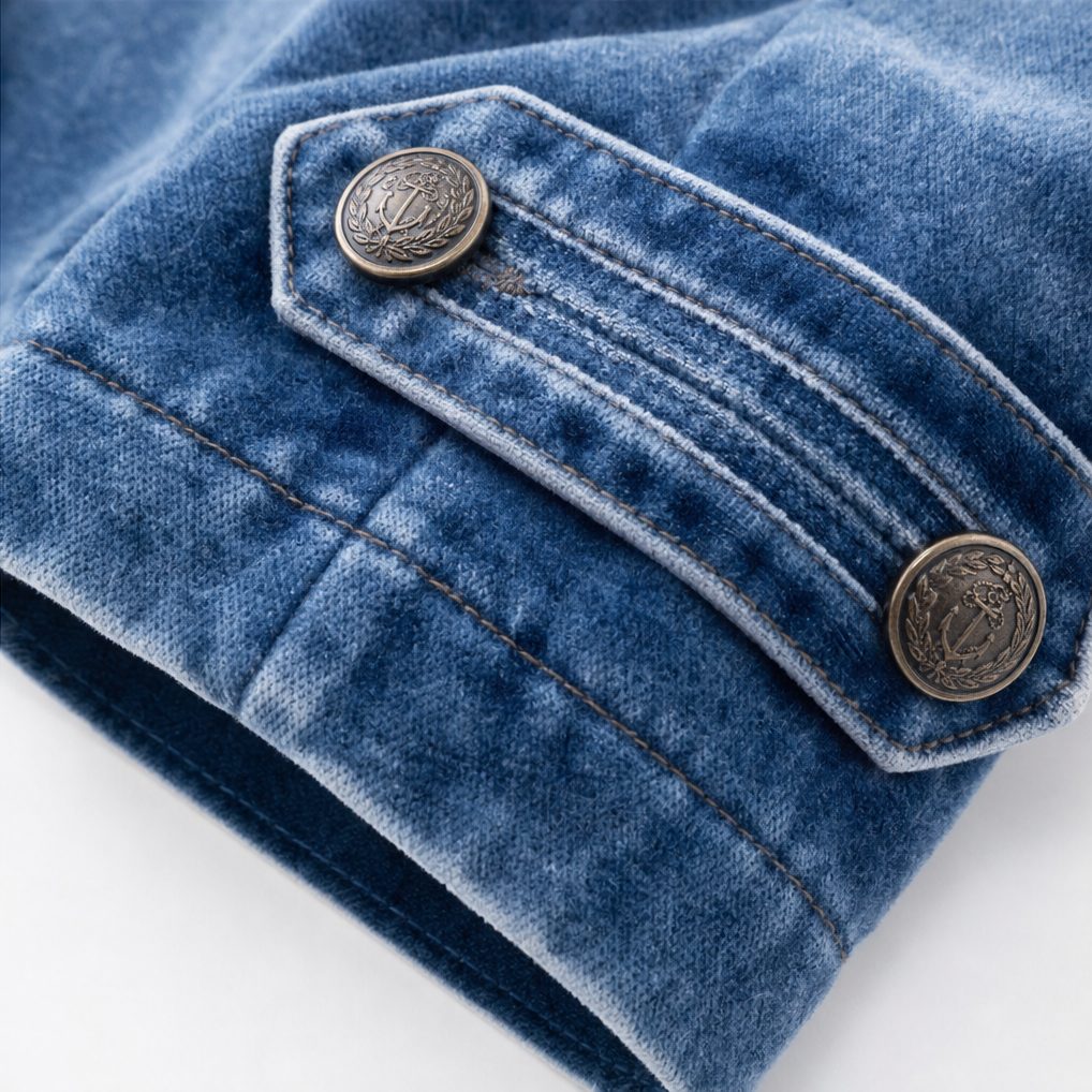 Women's Cropped Jacket | Standing Collar & Structured Fit
