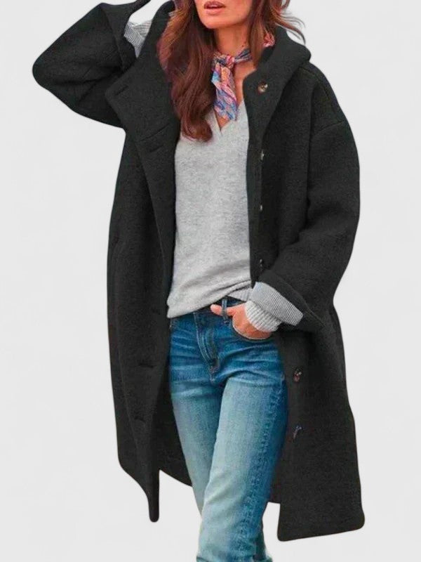 Women's Elegant Coat | Hooded & Warm