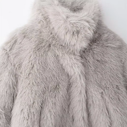 Women's Fur Collar Jacket | Warm & Elegant 3