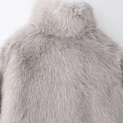 Women's Fur Collar Jacket | Warm & Elegant 4