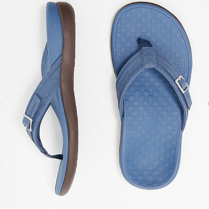 Women's Flip Flops | Orthopedic Arch Support & Buckle Strap
