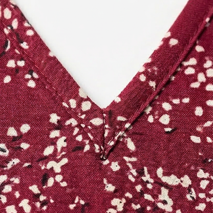 Women's Floral Maxi Dress | Smocked Waist & Hidden Pockets