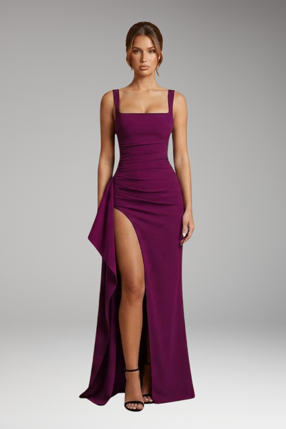 Women's Formal Maxi Dress | Open Back & Flattering Fitted Silhouette