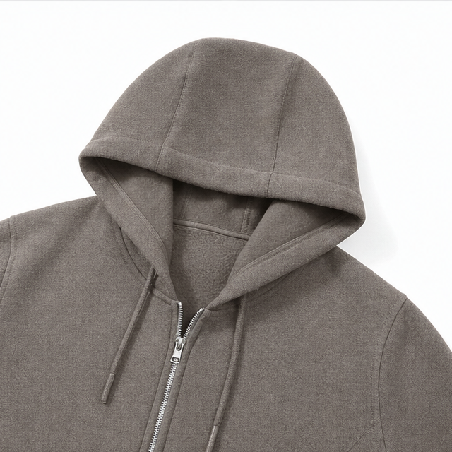 Women's Hooded Cardigan | Zip-Front & Mid-Length Fit