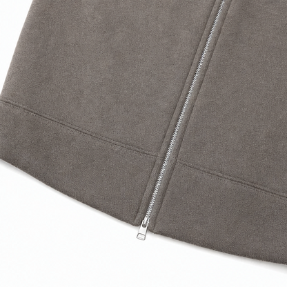 Women's Hooded Cardigan | Zip-Front & Mid-Length Fit