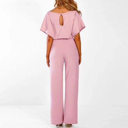 Women's Jumpsuit | Adjustable Waist Tie