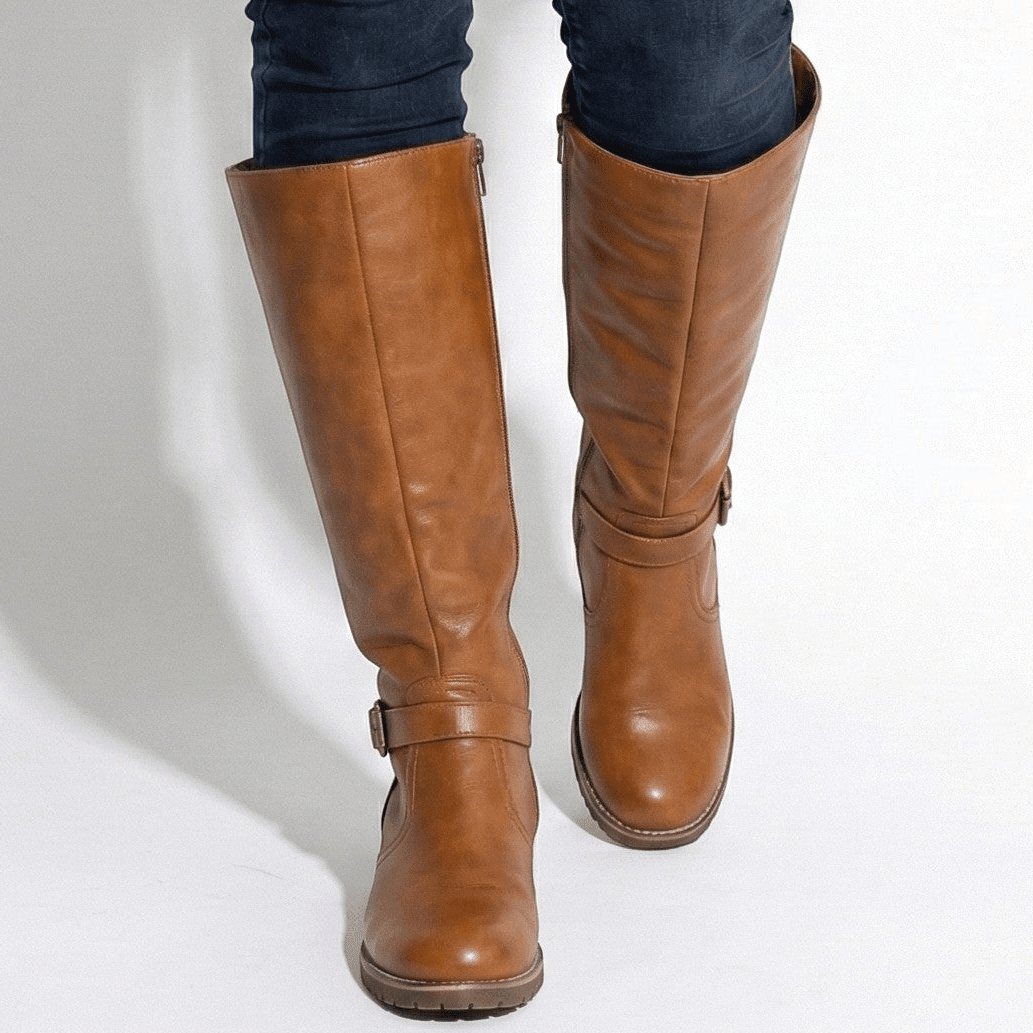 Women's Knee-High Boots Supportive Winter Flat Sole