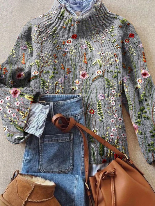 Women's Knit Sweater | Warm & Breathable Comfort