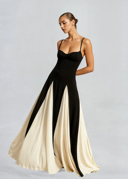 Women's Long Dress | Sweetheart Neckline