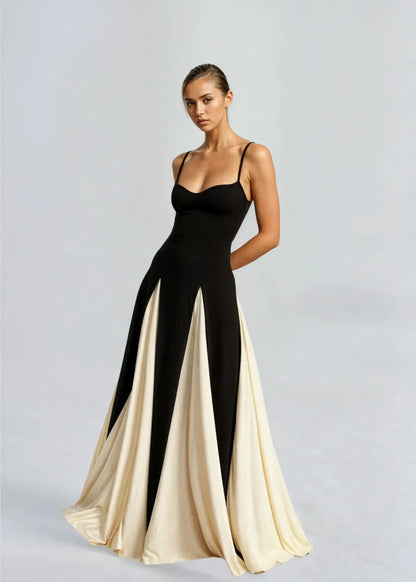 Women's Long Dress | Sweetheart Neckline