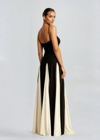 Women's Long Dress | Sweetheart Neckline