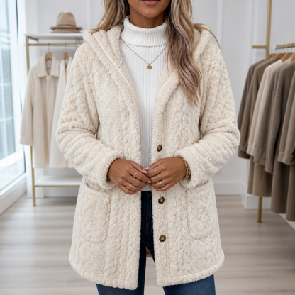 Women's Long Hooded Coat Lightweight Quilted Winter Jacket