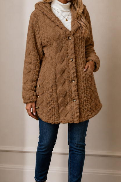 Women's Long Hooded Coat Lightweight Quilted Winter Jacket